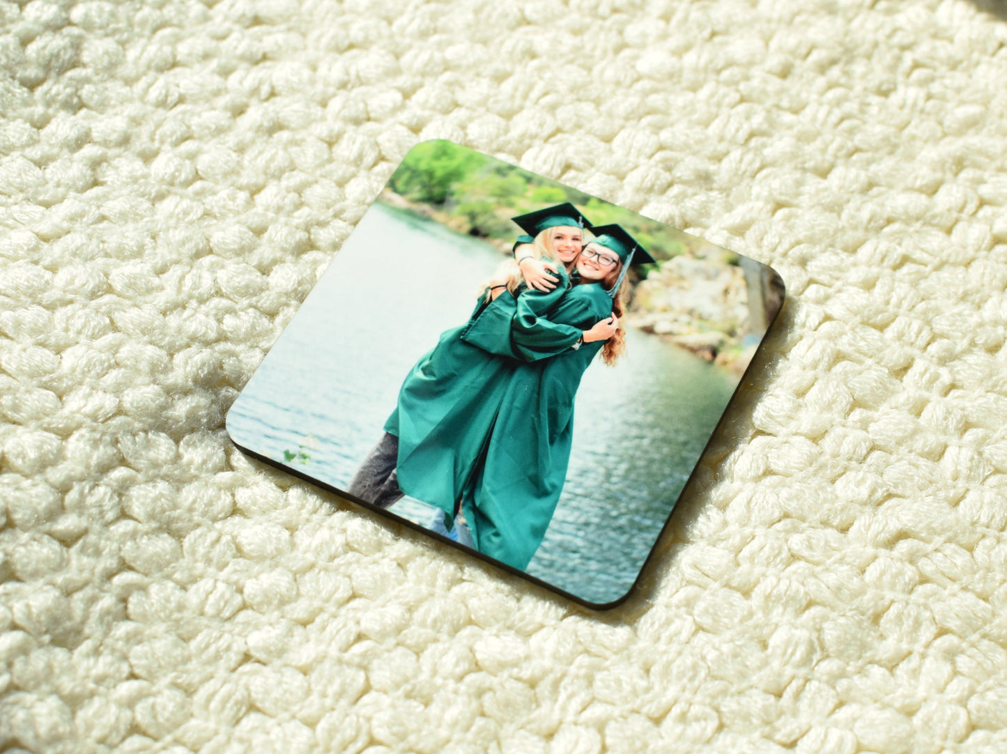 Customizable Wooden Coaster