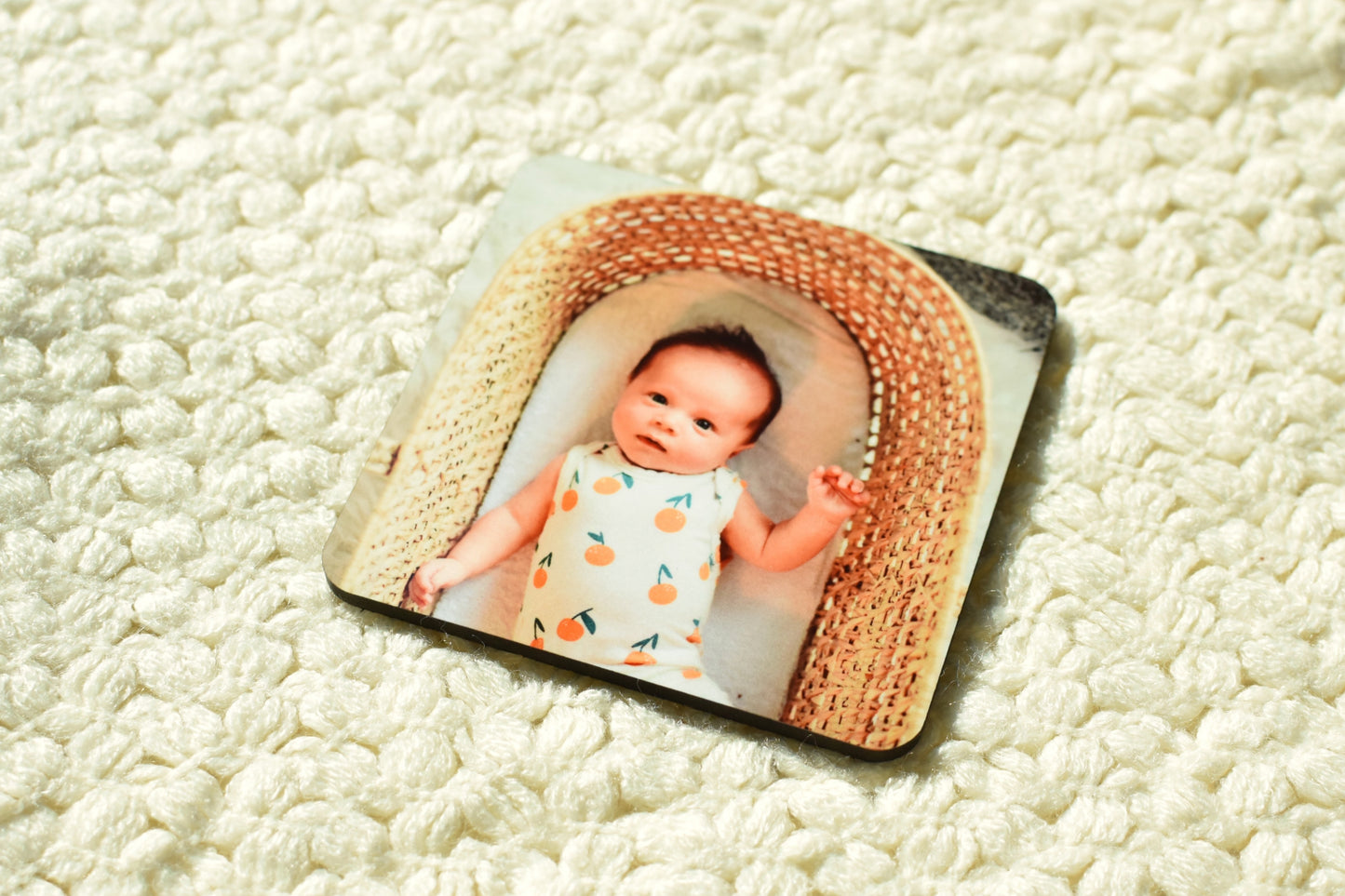 Customizable Wooden Coaster