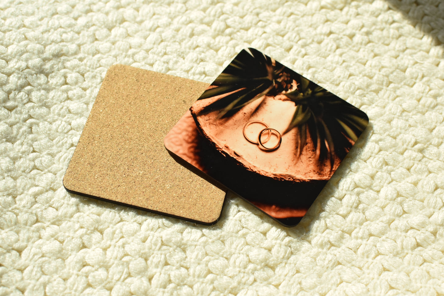 Customizable Wooden Coaster
