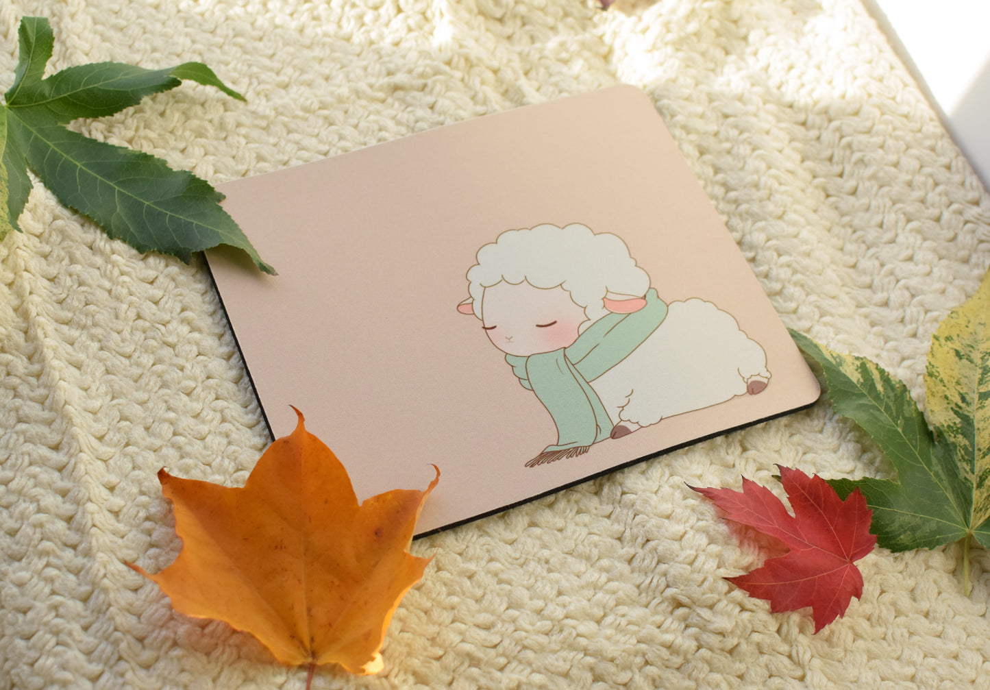 Cozy Sheep Mouse Pad